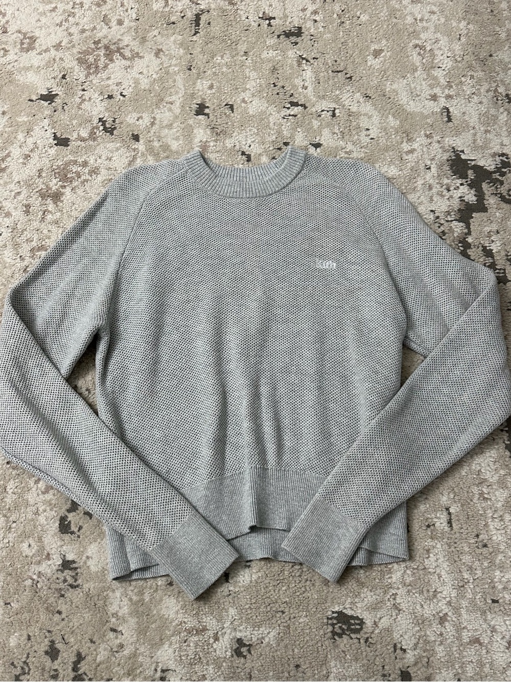 Kith Gray Knit Crewneck Sweater Size XL